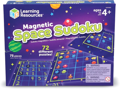 Łamigłówka Learning Resources Kosmiczne Magnetyczne Sudoku (0765023093209)