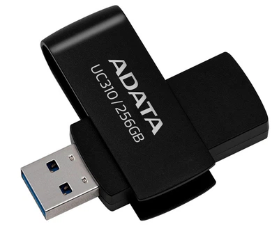 USB флеш накопительADATA 256GB UC310 Black USB 3.0 (UC310-256G-RBK)