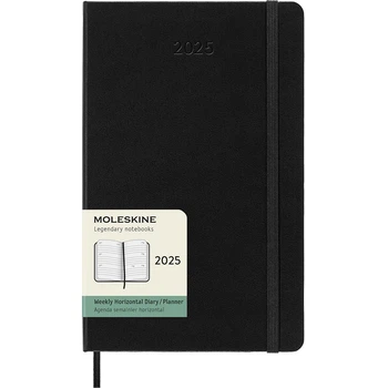 Щотижневик Moleskine 2025 горизонтальний середній 8056999270445