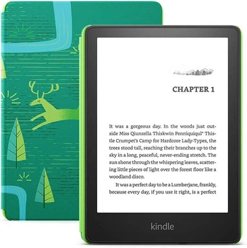 Електронна книга Amazon Kindle Paperwhite Kids 11th Gen. 16GB Emerald Forest cover