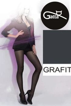 Колготки, 40 den Gatta 2(S) Графіт (Grafit) (105047)