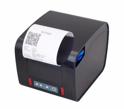 Кухонный POS-принтер Xprinter XP-D200H со звонком и световой индикацией Ethernet LAN