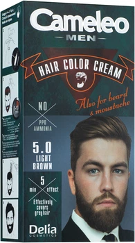 Чоловіча фарба для волосся Delia Cosmetics 5.0 - Light Brown (674280-938103-2)