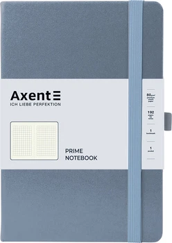 Книга записная Axent Partner 145x210 мм 96 листов в клеточку Серая (8305-62-A)