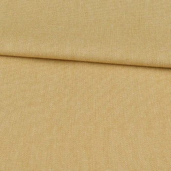 Коттон меланж стрейч горчичный светлый полотняный, ш.145 (12116.001)