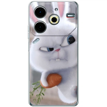 Силіконовий чохол BoxFace Tecno POVA 6 Neo Rabbit Snowball (61670-up1116)