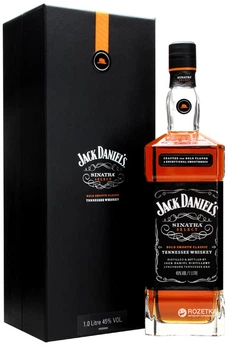 Тенісні Віскі Jack Daniel's Sinatra 1 л 45% (5099873055533)