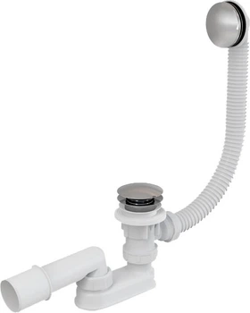 Сифон для ванны ALCA PLAST A504CKM cliak-clack (8594045938487)