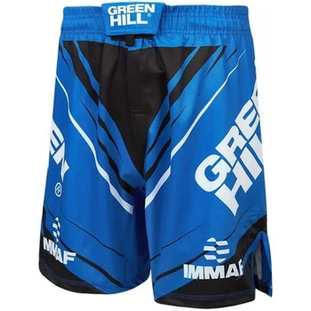 Шорты GREEN HILL MMA IMMAF синий size L
