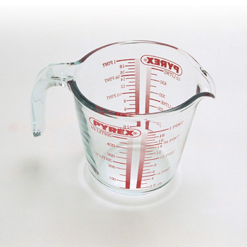 Мірний кухоль Pyrex Classic прозорий 500 г (5010762010631)