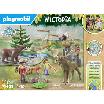 Ігровий набір фігурок Playmobil Wiltopia Тварини Північної Америки 71403 (4008789714039)