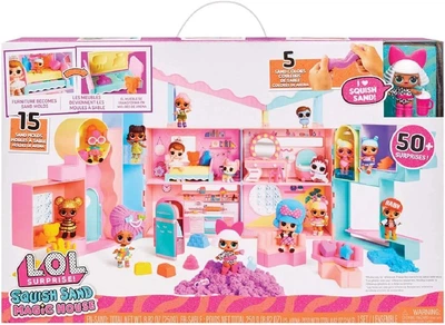 Ігровий Набір ЛОЛ Чарівний дім Стильний LOL Surprise серії Squish Sand Magic House Playset 593218 MGA