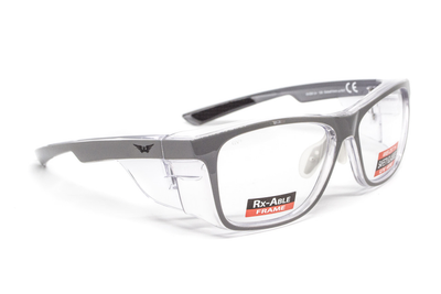 Спортивная оправа под диоптрии Global Vision RX-T Сrystal Gray (rx-able) (clear) прозрачные