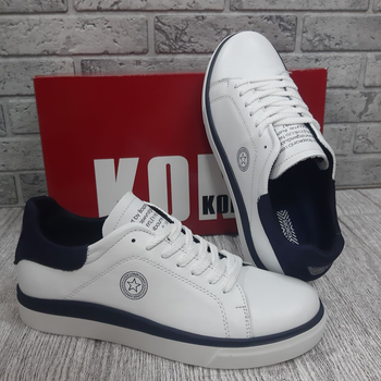 Кеды мужские Konors White Blue 45
