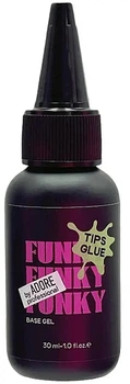 Гель-клей для гелевых типсов с дозатором - Adore Professional Funky Tips Glue Gel 30ml (1195497-304673103-2)