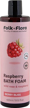 Пена для ванны "Малина" - Folk&Flora Bath Foam 400ml (400ml) (1202740-433430466-2)