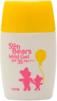 Солнцезащитный гель для чувствительной кожи Omi Brotherhood Sun Bears Mild Gel SPF35+ 30ml (862480-788291-2)