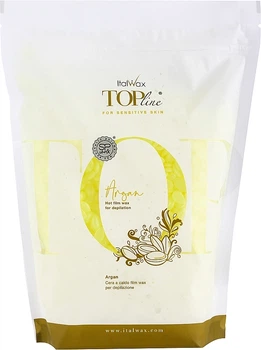 Воск для депиляции пленочный в гранулах "Аргана" - ItalWax Top Line Argan Hot Film Wax For Depilaton 100g (1097150-1535691-2)