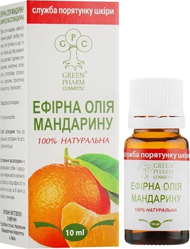 Эфирное масло "Мандарин" Green Pharm Cosmetic 10ml (655110-481104546-2)