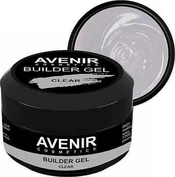 Гель для наращивания, 15 мл - Avenir Cosmetics Builder Gel 00 - Clear (1196969-1839823286-2)