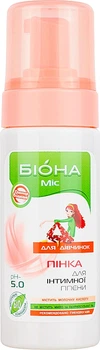 Пінка для інтимної гігієни для дівчаток Біона Міс Біокон 150ml (150ml) (406589-510945-2)