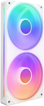 Воздушное охлаждение для ПК NZXT F240 RGB Core Fan (Single Frame) White (RF-U24HF-W1)