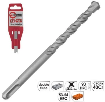 Бур Intertool SDS-plus 8*110мм SD-0811