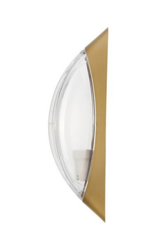 Светильник ERKA 1205-G, настенный, 26W,прозрачный золото , Е27, IP20