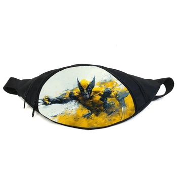 Сумка бананка Росомаха люди Х (GB - Wolverine 04) Gear Bag чорна