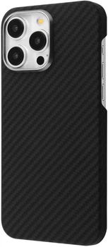 Чохол для смартфона Proove Carbon Slim with Magnetic Ring для Apple iPhone 15 Pro Max Black (575380001)