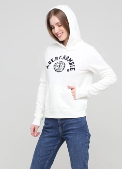 Худи женское - худи Abercrombie & Fitch AF7332W XS Молочный