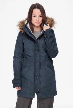 Парка женская - парка зимняя Abercrombie & Fitch AF3097W S Темно-синий