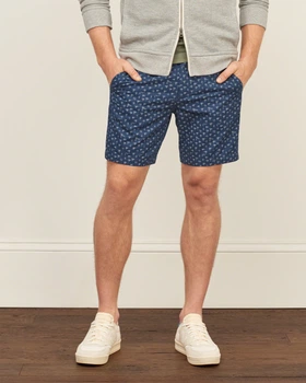 Шорты Abercrombie & Fitch AF5798M W30 Темно-синий