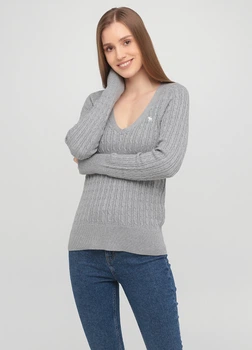 Свитер женский - свитер Abercrombie & Fitch AF8036W S Светло-серый