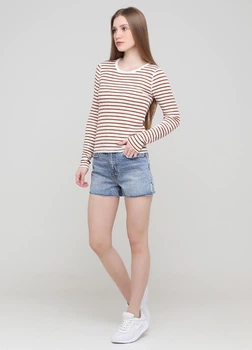Шорты Abercrombie & Fitch AF8063W W29 Светло-синий