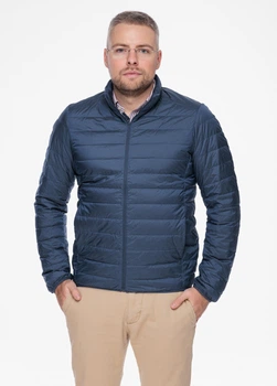 Куртка демисезонная - мужская куртка Uniqlo UQ0320M S Синий