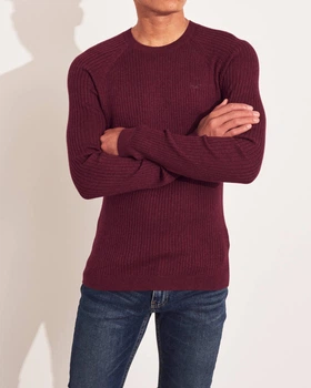 Светр Hollister HC7393M S Бордовий