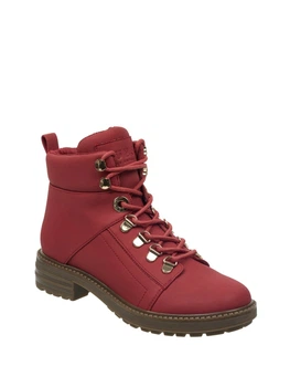 Ботинки женские - демисезонные ботинки GUESS GU0372W 38 / 25 см Красный