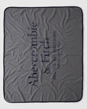 Плед Abercrombie & Fitch AF6098M Один размер Серый