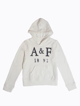 Худи abercrombie KIDS AK1106W 110-116 см / 5-6 Белый