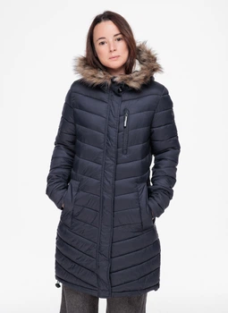 Пуховик женский - зимний пуховик Superdry SD0027W XS Синий