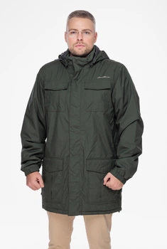 Парка мужская - парка демисезонная EddieBauer EB0096M L Темно-зеленый