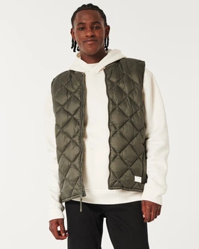 Жилетка мужская Hollister HC9875M L Оливковый