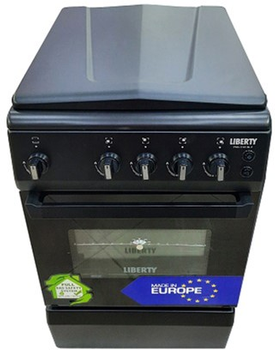 Плита газовая LIBERTY PWG 6101 BL-F