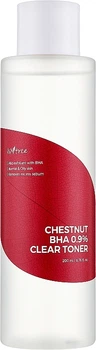 Тонер очищаючий з BHA кислотою і екстрактом каштану - IsNtree Chestnut BHA 0,9% Clear Toner 200ml (1196324-121272)