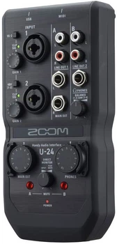 Аудіоінтерфейс Zoom U-24 USB
