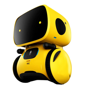 Детский интерактивный робот с голосовым управлением AT-SMART AT001 Yellow