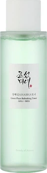 Тонер для обличчя з кислотами - Beauty of Joseon Green Plum Refreshing Toner AHA + BHA 150ml (1115825-120987)