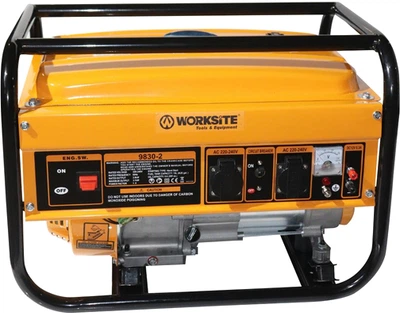 Генератор бензиновый Worksite 9830-2 2.8/3.1 кВт (Worksite 9830-2/3,1kW)