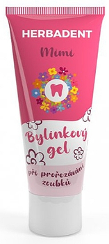 Зубний гель для дітей з ромашкою та гіалуроновою кислотою - Herbadent Mimi Herbal Teething Gel 25g (1194680-1850692782-2)